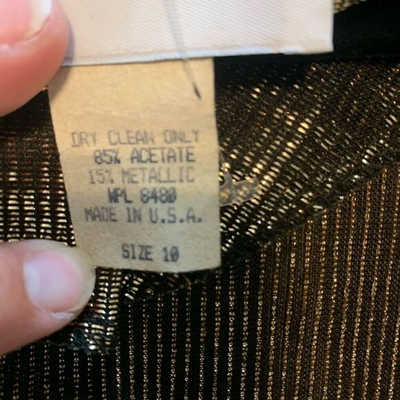 VTG Boston Maid gold jacket size 10 - Picture 6 of 6